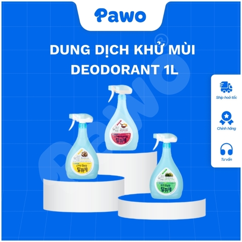 Dung dịch khử mùi Deodorant 1L dành cho chó mèo - PAWO