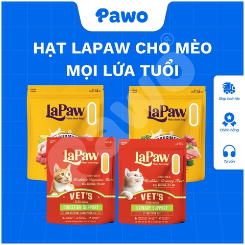 Hạt Lapaw 1,5kg cho mèo PAWO