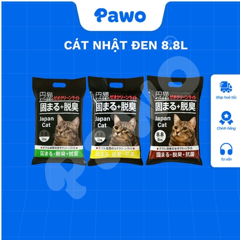 Cát đất sét Nhật Đen 8.8L - PAWO