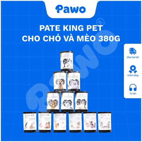 Pate King Pet cho chó và mèo 380g