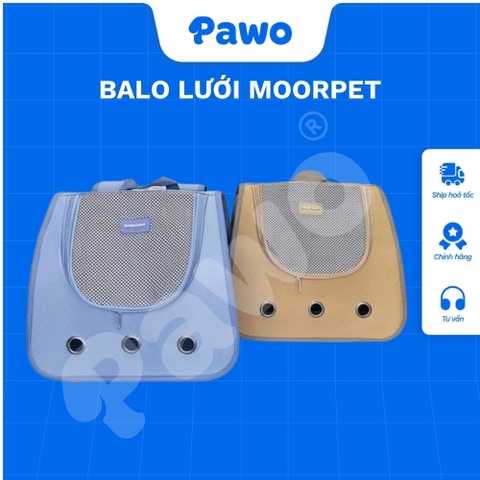 Balo Lưới  MoorPet Vận Chuyển Chó Mèo Nhiều Màu PAWO