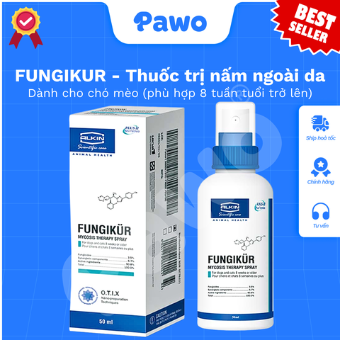 Thuốc xịt trị nấm Fungikur PAWO