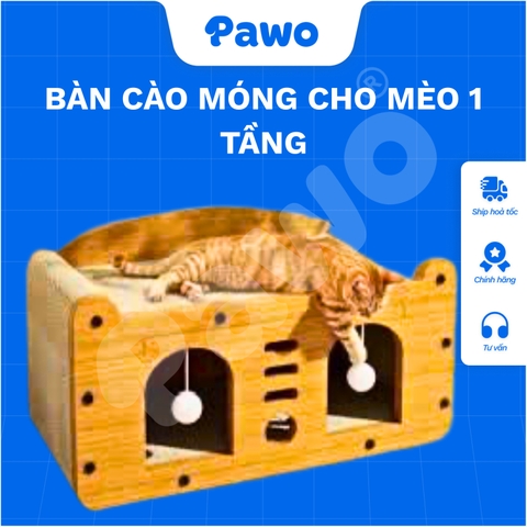 Bàn cào móng cho mèo 1 tầng