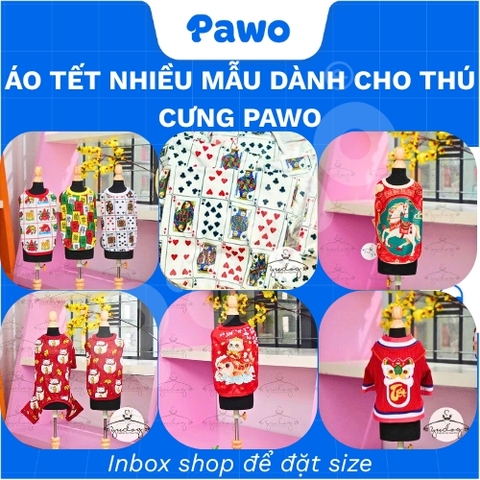 Áo Tết Nhiều Mẫu Dành Cho Thú Cưng PAWO