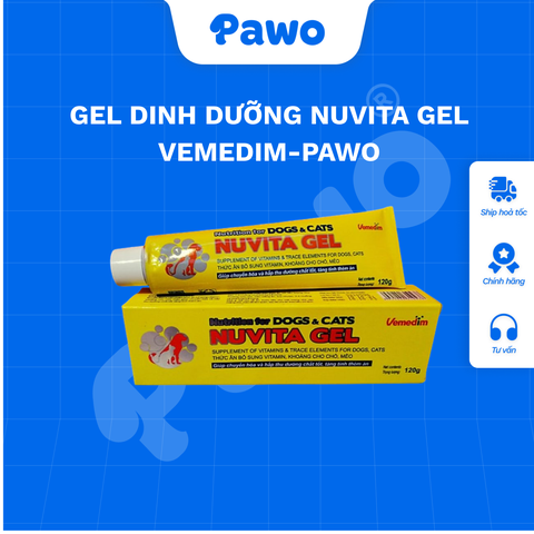 Gel Dinh Dưỡng Nuvita Gel Vemedim PAWO