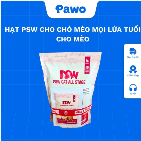 Hạt PSW cho chó mèo mọi lứa tuổi PAWO