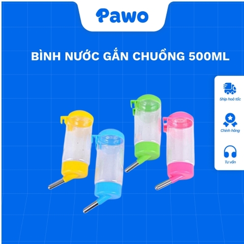 Bình nước gắn chuồng 500ml