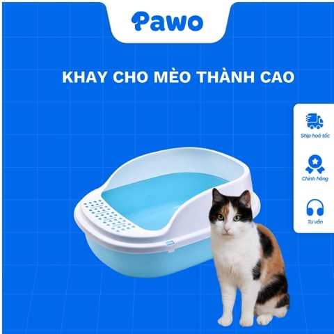 Khay cho mèo thành cao