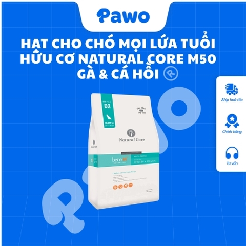 Hạt Natural Core cho chó 2kg  (gà và cá hồi)