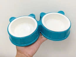 Bát đôi tai gấu chén nhựa | PAWO