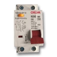 Aptomat chống giật và bảo vệ quá tải, ngắn mạch RCBO (ARO)