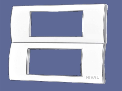 Mặt 6 lỗ Nival A8 viền kép mạ crom