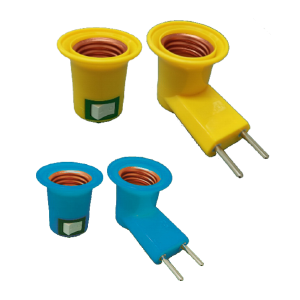 Đui đèn liền phích cắm 4A 250V