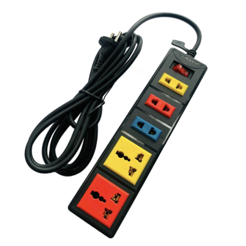 Ổ cắm 5 ngả liền dây N23 10A 250V