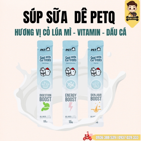 Súp thưởng Sữa dê PetQ