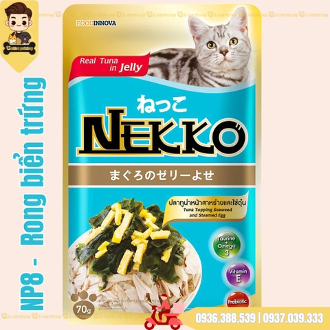 Pate cho mèo Nekko Jelly (dạng thạch) - gói 70g