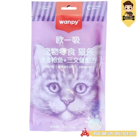Súp thưởng Wanpy (nội địa trung) - gói 5 thanh