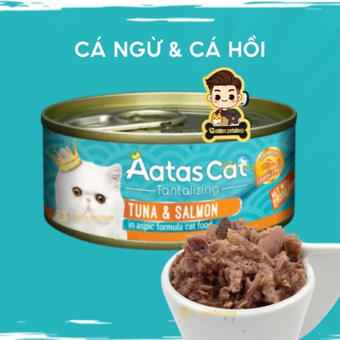 Pate cho mèo Aatas dành cho mọi lứa tuổi - lon 80g