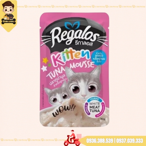Pate cho mèo Regalos Thái Lan - gói 70g