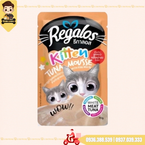 Pate cho mèo Regalos Thái Lan - gói 70g