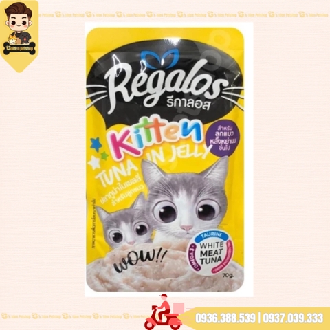 Pate cho mèo Regalos Thái Lan - gói 70g