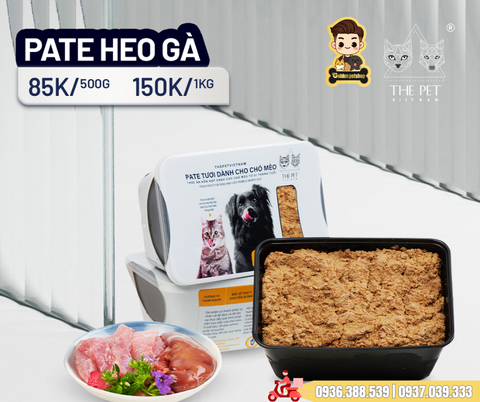 Pate tươi cho chó mèo The Pet Viet Nam