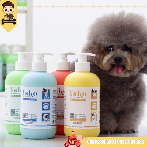 Sữa tắm thơm siêu dai cho chó mèo Yoko - Chai 450ml