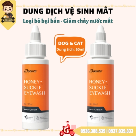 Nhỏ rửa dưỡng mắt Puainta - Chai 60ml
