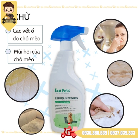 Xịt khử mùi, khử khuẩn trên vải cấp tốc DKGreen