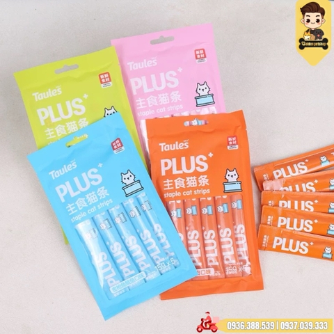 Súp thưởng cho chó mèo Taules plus - gói 5 thanh
