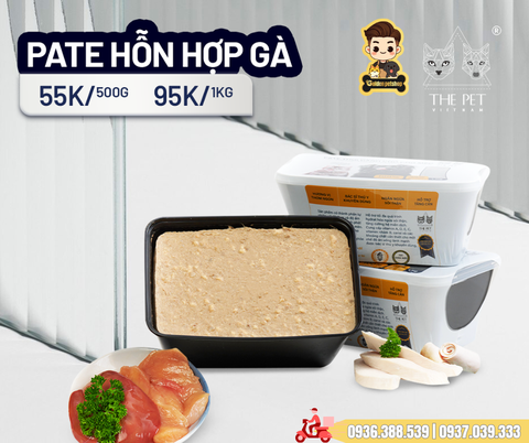 Pate tươi cho chó mèo The Pet Viet Nam