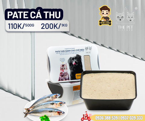 Pate tươi cho chó mèo The Pet Viet Nam