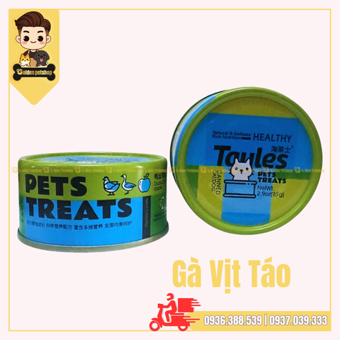 Pate giá sinh rẻ cho chó mèo Lon 85g đồng giá 9K