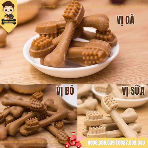 Xương sữa gặm cho chó Yaho - Mix vị
