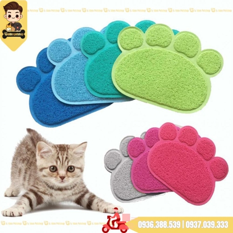Thảm cào cho mèo Silicon, mèo cào móng, chống văng cát