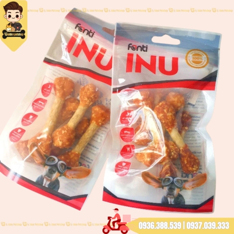 Xương gặm gà viên cho chó Inu Fonti  - gói 70g