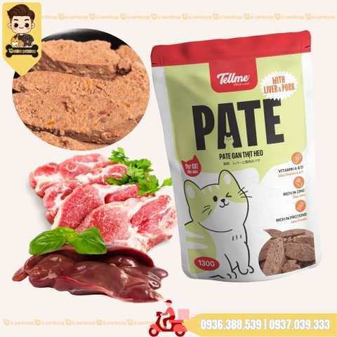Pate cho mèo Tellme - gói 130g