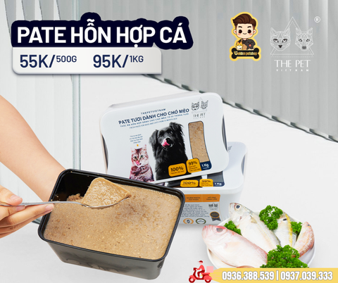 Pate tươi cho chó mèo The Pet Viet Nam