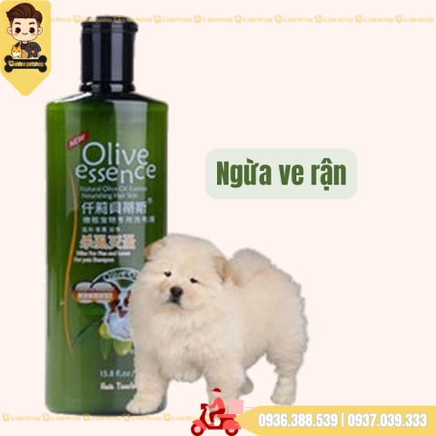 Sữa tắm cho chó mèo Olive Essence - Nhiều loại - Chai 450ml