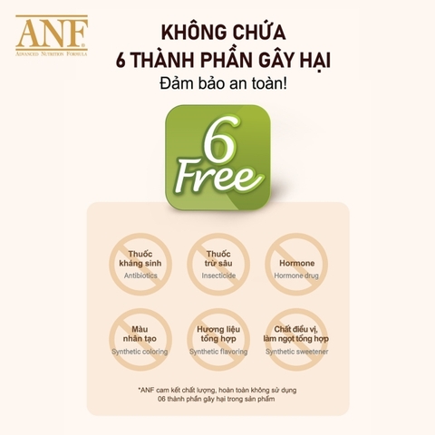 Thức ăn hạt hữu cơ cho chó ANF 6FREE