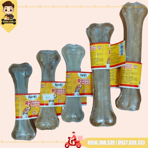 Xương da bò tự nhiên cho chó Inu Fonti - Nhiều kích cở