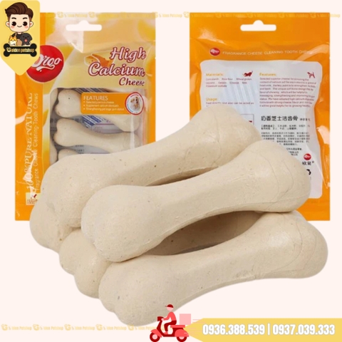 Xương sữa gặm cho chó Orgo - gói 90g