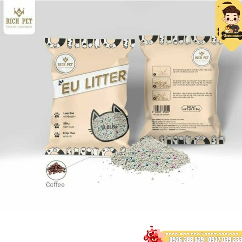 Cát vệ sinh cho mèo - Cát đất sét EU Cat Litter
