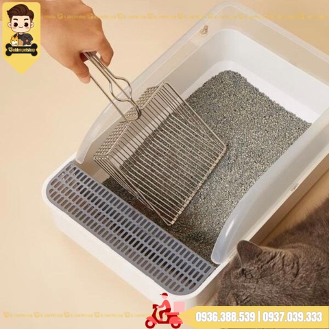 Xẻng xúc cát mèo -  Xẻng dọn cát mèo - Nhiều loại