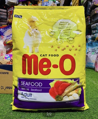 Hạt Me-O Adult Vị Hải Sản Cho Mèo Trưởng Thành