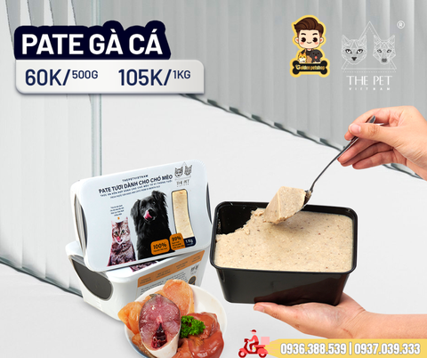 Pate tươi cho chó mèo The Pet Viet Nam