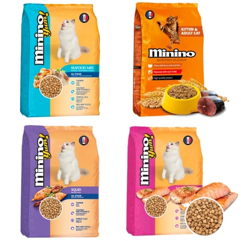 Thức ăn hạt cho mèo mọi lứa tuổi Minino