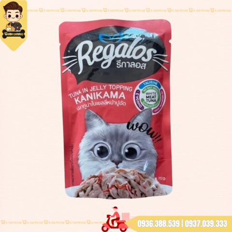 Pate cho mèo Regalos Thái Lan - gói 70g