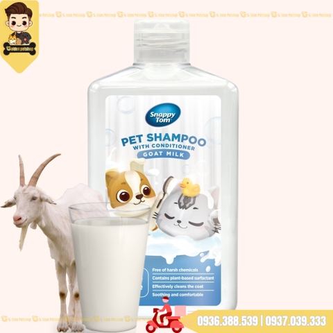 Sữa tắm cho chó mèo Snappy Tom - chai 500ml