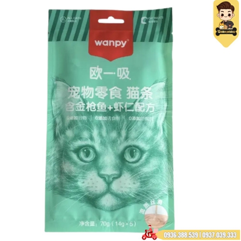 Súp thưởng Wanpy (nội địa trung) - gói 5 thanh